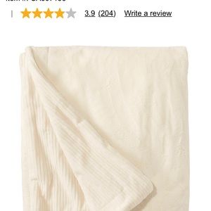LL Bean Electric Blanket